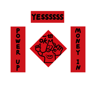 对联2026年马年新款磁吸门贴新年春联春节装饰创意搞笑英文对联