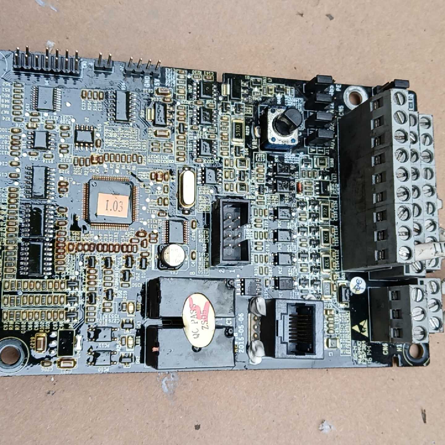 溢价-英威腾GD200A 主控板 17001-02159   PA - 实物图