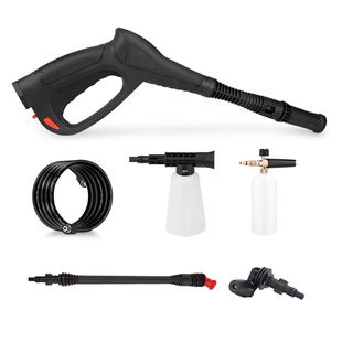 指南车电动清洗机配件家用洗车机手提感应水枪快捷全铜高压管对接