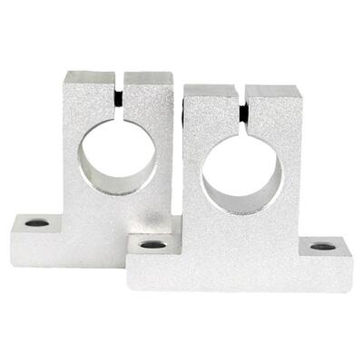 光轴支撑座立式固定座铝支架sk