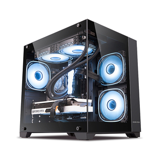 华硕AMD 锐龙R5 5600不带显卡A520电脑游戏直播设计主机DIY装机