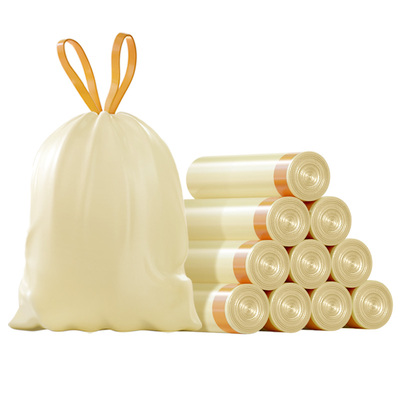 张记厨房垃圾袋特厚加大号手提式家用抽绳加厚客厅厨余专用塑料袋