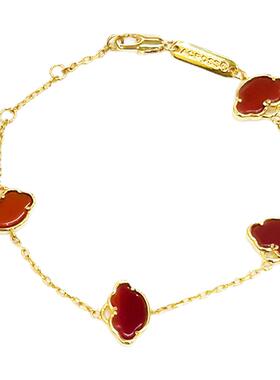 常如意耳饰项链手链如意锁个性