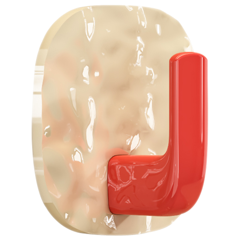 多巴胺挂钩免打孔强力承重粘胶卫生间浴室门后毛巾置物架无痕粘贴