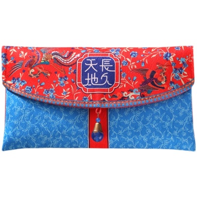 琴瑟和鸣婚礼改口布艺红包利是封