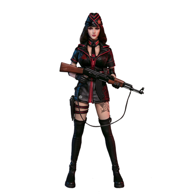 JEU1/6女兵人手办苏联狙击手