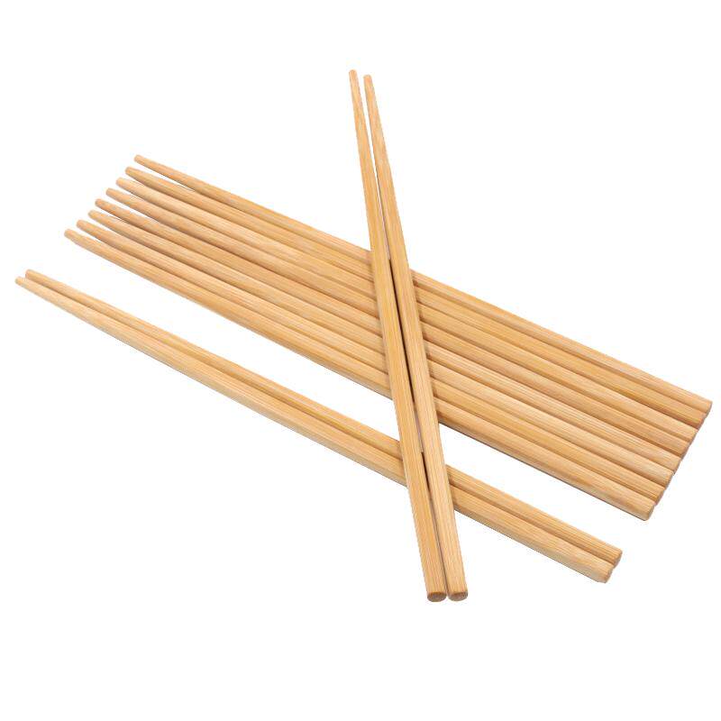 【10双装】巴拉熊天然楠竹筷子防滑耐高温