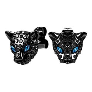 Victoria.Hyde黑豹耳钉2025新款小众轻奢高级感时尚气质宴会胸针