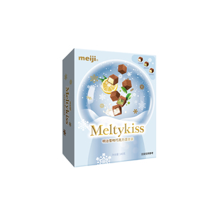 meiji明治雪吻夹心巧克力礼盒跨年礼物告白送男女朋友