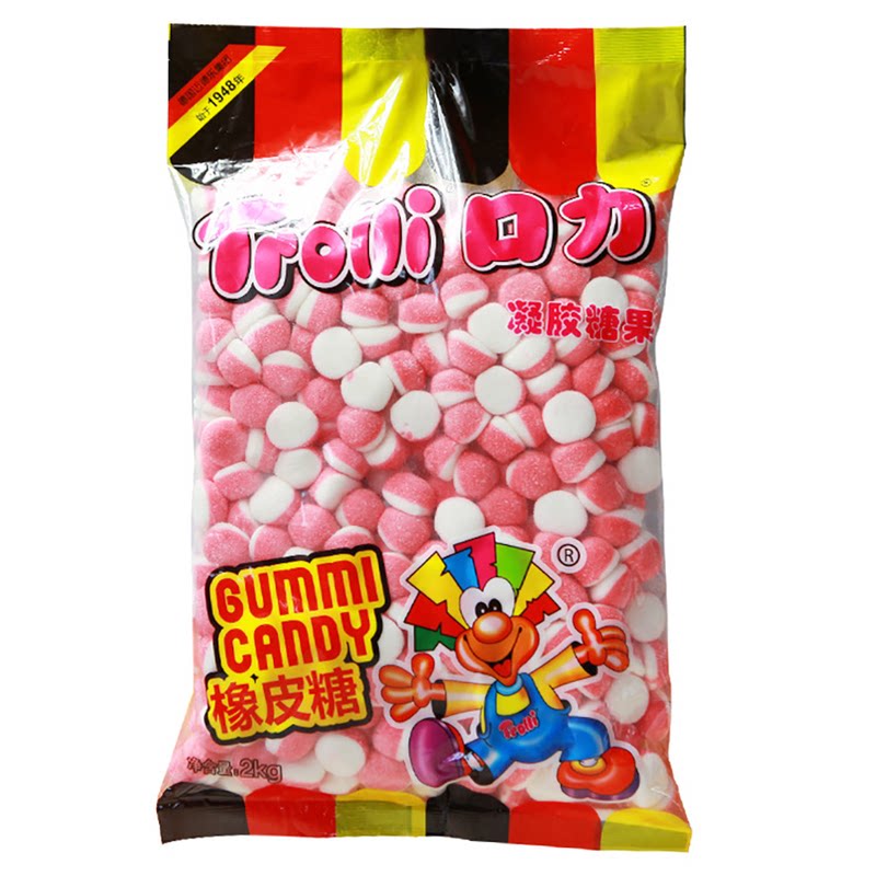 德国口力500g散装混合口味橡皮糖