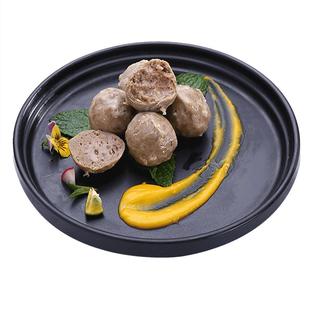 海欣潮汕风味手打牛筋丸250g牛肉丸子火锅烧烤关东煮火锅食材特产