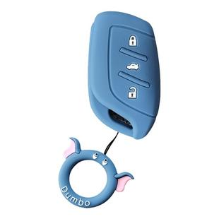 适用荣威科莱威钥匙套RX5改装壳RX3扣i6max鲸i5龙猫汽车钥匙包女