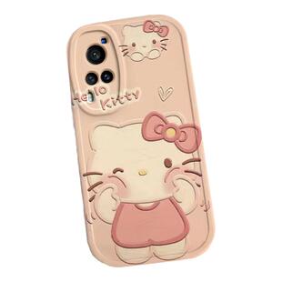 适用于vivoX60Pro手机壳vivox60全新硅胶软壳x60曲屏版卡通x60pro凯蒂猫x60pro+超薄vivox60防摔x60女保护套