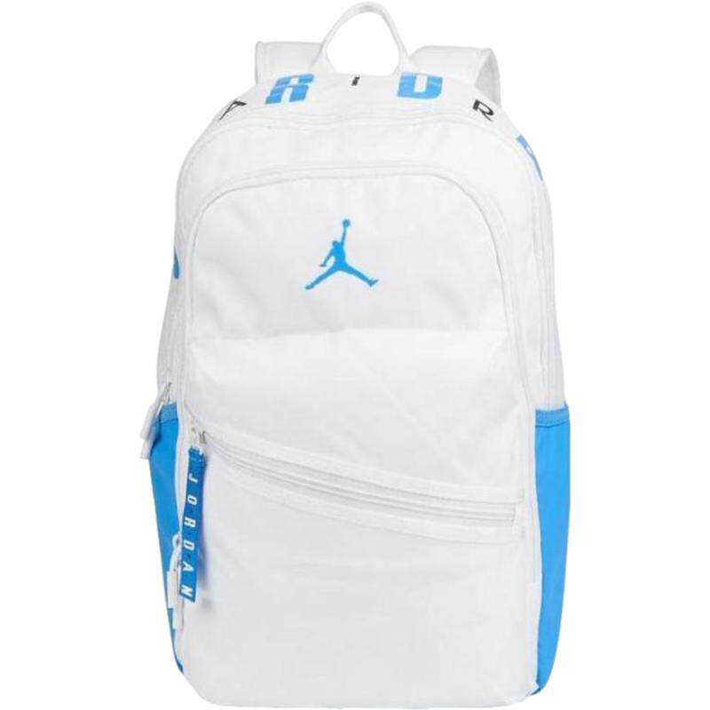 AJ蓝色双肩包Nike耐克运动包正品户外登山背包新款学生书包休闲包