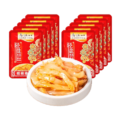 乌江微辣榨菜丝30g*10袋脆爽开味