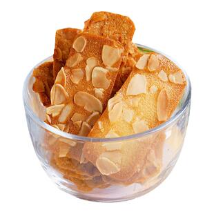 本宫饿了 椰子脆饼扁桃仁脆片坚果薄脆饼干 休闲小吃食品网红零食