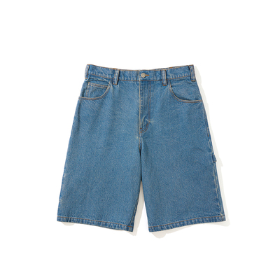 oddCIRKUS街头牛仔蓝短裤