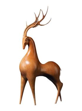 摆件礼品玄关工艺品铜师傅铜