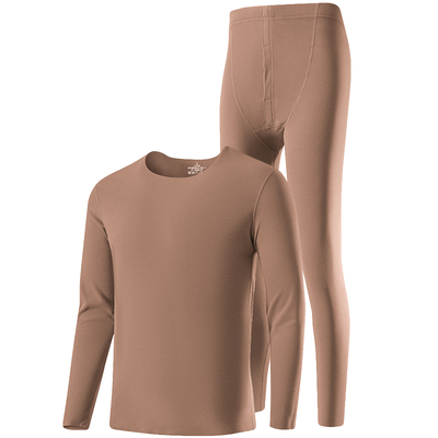 双面绒无痕打底长裤男士蓄热保暖