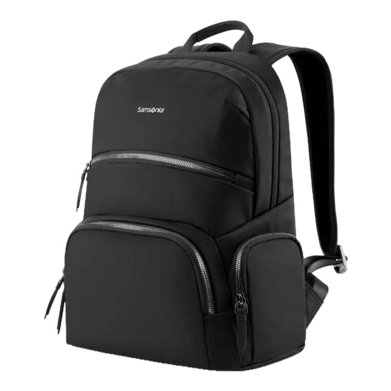 Samsonite/新秀丽双肩包黑色女士13寸电脑包休闲通勤轻便背包96Q