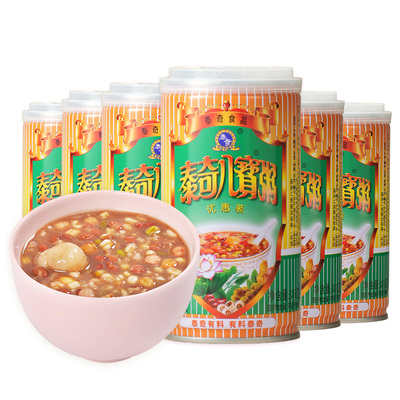 泰奇八宝粥五谷杂粮营养学生早餐粥代餐粥食品原味速食粥罐装370g