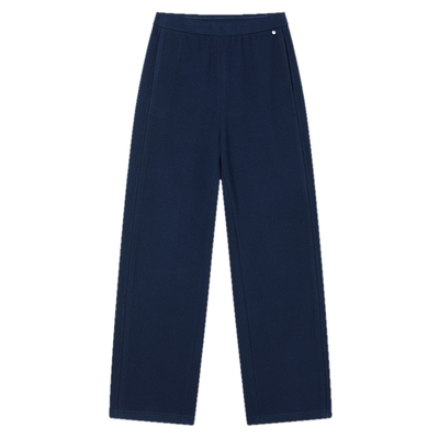 FINITY裤藏青色垂感百搭长裤