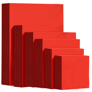 红纸折纸a4红纸剪纸中国红正方形折纸红色折纸双面宣纸打印纸窗花刻纸专用纸小学生手工diy材料结婚春联福字