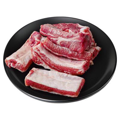 藏香猪排骨新鲜肋排黑猪肉土猪肉