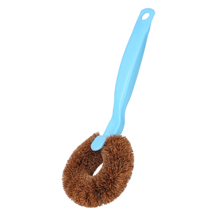 美丽雅锅刷厨房洗碗清洁椰棕带柄强力去污神器天然清洗不易沾油刷