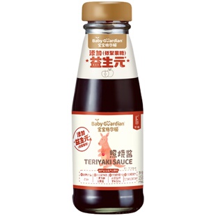 宝宝格尔顿照烧酱汁日式鸡排儿童调味料瓶装0添加白砂糖搭配辅食