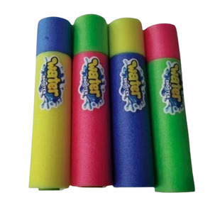 儿童珍珠棉泡沫水枪玩具高压手动喷水吸水抽拉式游泳沙滩打仗漂流