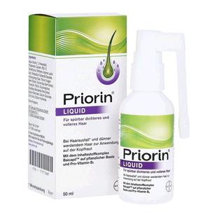 欧洲直邮德国药房拜耳Priorin防脱固发生发精华液喷雾50ml正品