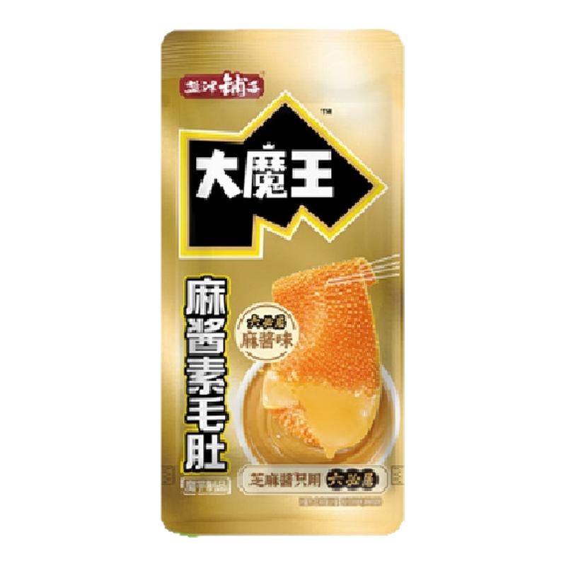 盐津铺子大魔王素毛肚麻酱味火锅六必居魔芋零食小吃休闲食品辣爽