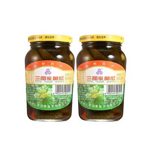 三和四美乳黄瓜酱菜下饭小咸菜酸黄瓜配粥配面扬州特产