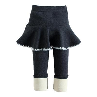 女童长裤一体绒裙裤米丁堡