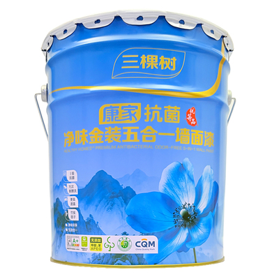 三棵树抗菌净味金装五合一内墙漆