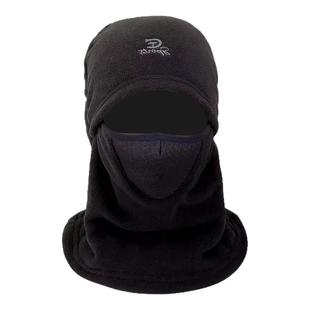 套头帽骑车保暖神器帽子女秋冬天头盔围脖一体防风防寒面罩护耳男