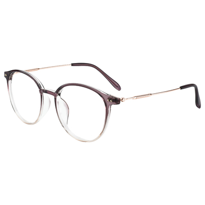 女士时尚冷茶色高清防蓝光老花镜