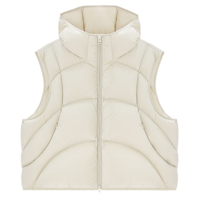 松花江95白鹅绒超轻盈泡芙马甲