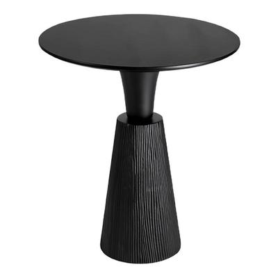 设计师创意实木边几高级感小圆桌