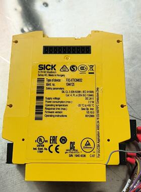 【询价】SICK  ,FX3-XTIO84002 ,货，成色不错适用