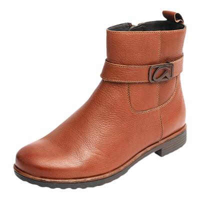 ara德国鹦鹉舒适女鞋矮靴