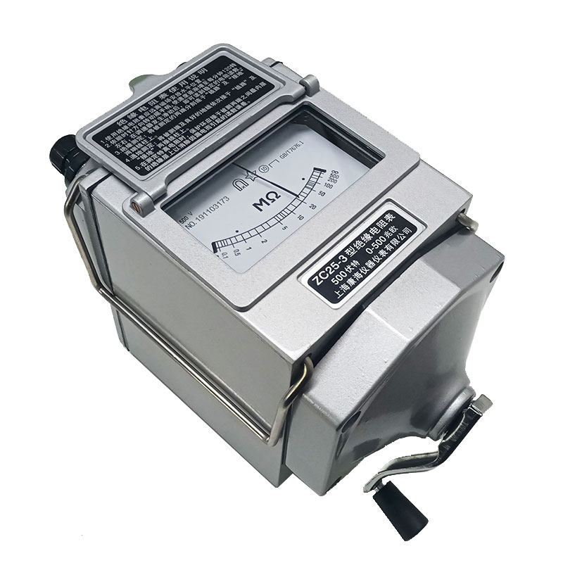 上海兆欧表摇表电工500V绝缘电阻测试仪1000V电线漏电检测仪2500V