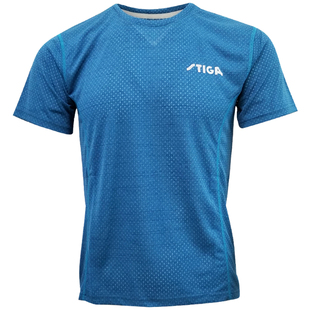 秒杀骄阳STIGA斯帝卡斯蒂卡圆领速乒乓球服装男女短袖运动比赛服