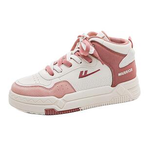 回力女鞋高帮鞋女2025新款秋冬季情侣板鞋子二棉鞋加绒运动鞋女款