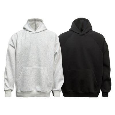 连帽衫gooanguan卫衣插肩袖