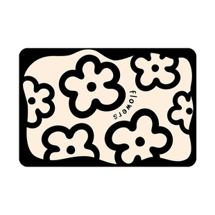 黑白硅藻泥吸水垫浴室地垫洗手台防滑脚垫卫生间厕所地毯速干门垫