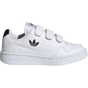 NY 90魔术贴板鞋小白鞋男小童adidas阿迪达斯官方outlets三叶草