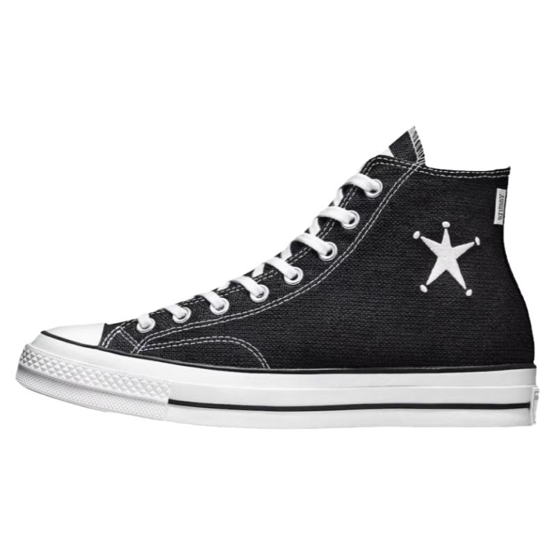 Converse高帮黑高联名运动帆布鞋