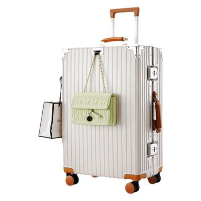 行李箱拉杆箱铝框24旅行箱万向轮